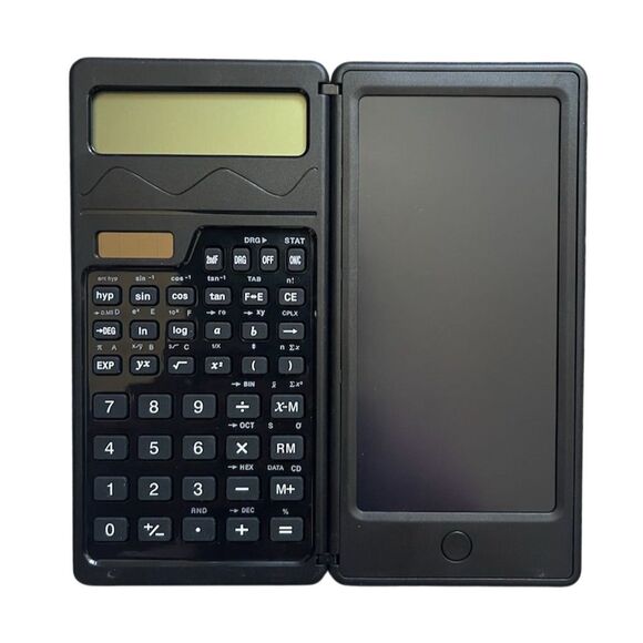 EooCoo Multifunctional Scientific Calculator with LCD Writing Tablet - Picture 1 of 7